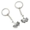 5 Pieces Keychain Keyring Door Car Key Chain Ring Tag Charms Supplies N8GM8L Ginkgo Biloba Leaf Leaves view 1