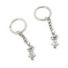 5 Pieces Keychain Keyring Door Car Key Chain Ring Tag Charms Supplies T3KF8A Little Girl view 1