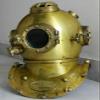 Adam Antique U.S Navy Mark V Boston Diving Divers Helmet Steel & Brass Antique US Navy Mark V Scuba Marine Diving Divers Deep Sea Helmet view 2