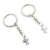 10 Pieces Keychain Keyring Door Car Key Chain Ring Tag Charms Supplies I0AX7E Carp Fish view 1