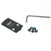 DPP Titanium Optic Adapter/Mount Plate Compatible with MP Shield Plus Kimber R7 Mako Holosun 407K/507K view 1
