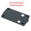 DPP Titanium Optic Adapter/Mount Plate Compatible with MP Shield Plus Kimber R7 Mako Holosun 407K/507K view 3