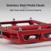 ROCKBROS MTB Mountain Bike Pedals Compatible with SPD Mountain Bike Dual Function Sealed Clipless Aluminum Bicycle Flat Platform 9/16" Pedals with Cleats for Road, MTB, Mountain Bikes view 3