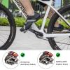 ROCKBROS MTB Mountain Bike Pedals Compatible with SPD Mountain Bike Dual Function Sealed Clipless Aluminum Bicycle Flat Platform 9/16" Pedals with Cleats for Road, MTB, Mountain Bikes view 2