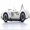 Kyosho Original KS08047EW 1/18 Shelby Cobra 427 S/C ESSEX WIRE #91 White/Dark Blue, Finished Product view 3