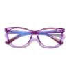 Fantiace Kids Blue Light Blocking Glasses girls boys, computer video gaming glasses for kids girls boys Age 6-15,Anti blue light (C4) view 2