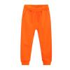 Kids Girls Boys Pants Cotton Trousers Children Casual Elastic Waist Pencil Pants Sweatpants Orange view 1