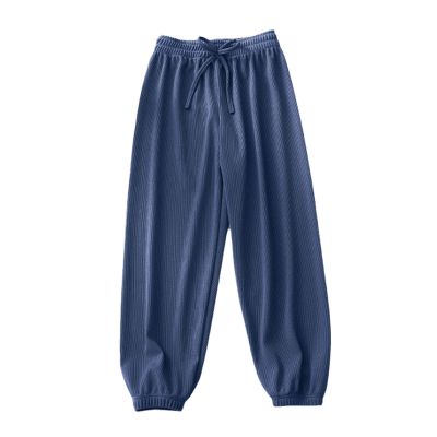 Spring Children's Wide-Leg Pants Summer Girls and Boys Breathable Loose Casual Trousers
