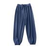 Spring Children's Wide-Leg Pants Summer Girls and Boys Breathable Loose Casual Trousers view 1