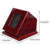 BESPORTBLE Championship Ring Display Case: Wooden Sports Baseball Ring Display Case Box for s Keepsake Awards Softball, 1 Slot view 2