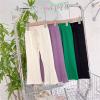 Summer Girls Casual Candy Color Comfortable Pants Baby Kids Children Trousers Purple view 2