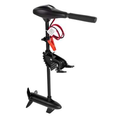 40lb 12V Brush Outboard Motor Electric Trolling Boat Heavy Duty Engine Motor for Fishing Aquaculture Outdoor Adventure Boat Rated Speed 1700 R/min