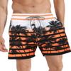 APTRO Men's Swim Trunks with Compression Liner 5 Inch Bathing Suit Beach Swimsuits #C196 M view 2