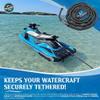 AnchorMate Bungee Line 7-25 ft | Anchoring Bungee Ropes for Boats, PWCs & Kayaks | Absorbs Shocks from Swells & Wind, Prevents Anchor Dislodging | Great for Mooring and Tethering Your Boat or Jet Ski view 3