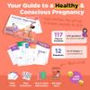WorkoutLabs Prenatal Yoga & Ayurveda Cards  Healthy and Conscious Pregnancy Guide with Ancient Wisdom in a Modern Way  Premium Cards and Book Set for Pregnant Women and Prenatal Yoga Teachers view 2