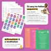 WorkoutLabs Prenatal Yoga & Ayurveda Cards  Healthy and Conscious Pregnancy Guide with Ancient Wisdom in a Modern Way  Premium Cards and Book Set for Pregnant Women and Prenatal Yoga Teachers view 4
