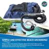 AnchorMate Bungee Line 14-50 Ft| Boat Bungee Dock Lines for Boats, PWCs & Kayaks | Absorbs Shock from Swells & Wind, Prevents Anchor Dislodging | Perfect for Anchoring, Mooring & Tethering view 2