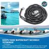 AnchorMate Bungee Line 14-50 Ft| Boat Bungee Dock Lines for Boats, PWCs & Kayaks | Absorbs Shock from Swells & Wind, Prevents Anchor Dislodging | Perfect for Anchoring, Mooring & Tethering view 3