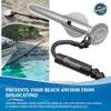 AnchorMate Bungee Line 14-50 Ft| Boat Bungee Dock Lines for Boats, PWCs & Kayaks | Absorbs Shock from Swells & Wind, Prevents Anchor Dislodging | Perfect for Anchoring, Mooring & Tethering view 4