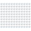 KEVENZ 3 Star Ping Pong Balls, 120 Pack Advanced Table Tennis Balls, Bulk Outdoor and Indoor Ping-Pong Balls for Training, Competition and More, White view 1