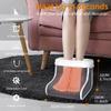 Electric Heated Foot Warmer - KLADNDER Heating Foot Warmer for Men & Women, Feet Warmer with 6 Temperature Setting 4 Timer Setting, Auto Shut Off Washable Inner Lining, Fast Heat Use for Winter Gifts view 2