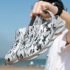 FLIOZY Garden Clogs Mens Breathable Beach Sandals Outdoor Indoor Water Clogs Travel Walking Sports Sandals Grey Camo 45 view 2