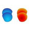 EZReplace Lenses Replacement for Oakley Clifden OO9440 Sunglasses (Polarized Lenses) - Fits Oakley Clifden Frame (Ice Blue+Fire Red) view 1