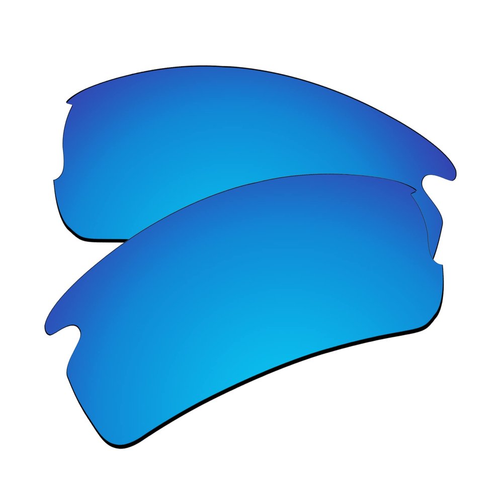 EZReplace Lenses Replacement for Oakley Flak XS OJ9005 (Youth Fit) Sunglasses (Polarized Lenses) - Fits Oakley Flak XS Frame (Ice Blue)