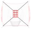 AOLIGEIJS Baseball Net Adjustable Strike Zone Target (Strike Zone Pro, Red) view 2