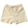 Freebily Infant Baby Casual Shorts Solid Color Pull On Drawstring Cotton Booty Shorts for Boys Girls Yellow 12-18 Months view 1