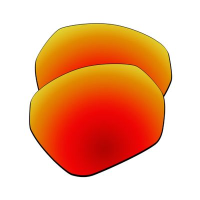 EZReplace Lenses Replacement for Oakley Plazma OO9019 Sunglasses (Polarized Lenses) - Fits Oakley Plazma Frame (Fire Red)