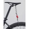 XIXIDIAN Helmet Bike Lock Cable Mini Motorcycle Anti-Theft Bicycle Locks Portable 3 Digit Resettable Cycling Cable Lock (Color : Red) view 3