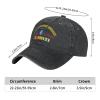 173rd Airborne Brigade Vietnam Veteran Unisex Baseball Cap Cowboy Hat Denim Hat Plain Sun Hat Adjustable Casquette Black view 4