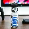 50 Strong 22oz Kids Personalized Video Games Squeeze Water Bottle  BPA-Free with Pull Top Cap  Durable & Reusable for School, Boys & Girls  Made in USA  Custom Name view 2