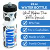 50 Strong 22oz Kids Personalized Video Games Squeeze Water Bottle  BPA-Free with Pull Top Cap  Durable & Reusable for School, Boys & Girls  Made in USA  Custom Name view 3