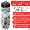 50 Strong 22oz Kids Personalized Baseball Squeeze Water Bottle  BPA-Free with Pull Top Cap  Durable & Reusable for School, Boys & Girls  Made in USA  Custom Name, Team or Number view 3