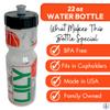 50 Strong 22oz Kids Personalized Basketball Squeeze Water Bottle  BPA-Free with Pull Top Cap  Durable & Reusable for School, Boys & Girls  Made in USA  Custom Name, Team or Number view 3