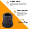 Zunate 24 Teeth Rear Hub Lock Ring Nut Removal Repairing Tool for DT 3 Pawl, for Removing Damaged/Rusted/Frozen/Rounded Off Bolts view 2