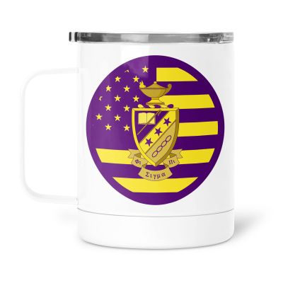 greeklife.store Phi Sigma Pi Fraternity Stainless Steel Travel Mug 13 OZ (Phi Sigma Pi #4)