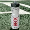 50 Strong 22oz Kids Personalized Soccer Squeeze Water Bottle  BPA-Free with Pull Top Cap  Durable & Reusable for School, Boys & Girls  Made in USA  Custom Name, Team or Number view 2