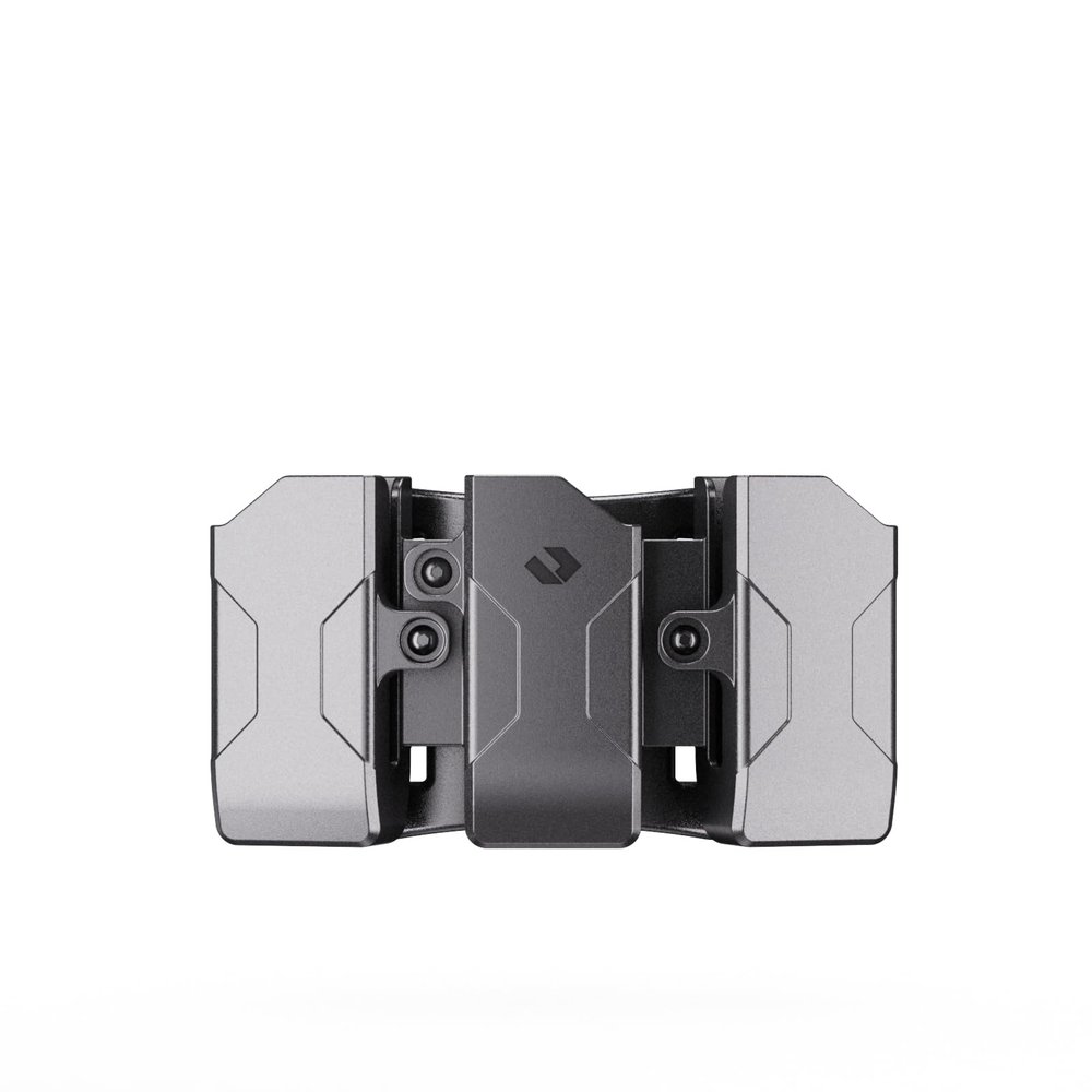 Orpaz G19 Pistol Mag Pouch Compatible with Glock 19 Magazine Holster for 0.40, 9mm Magazine Holder (Triple Mag, Belt Loop)