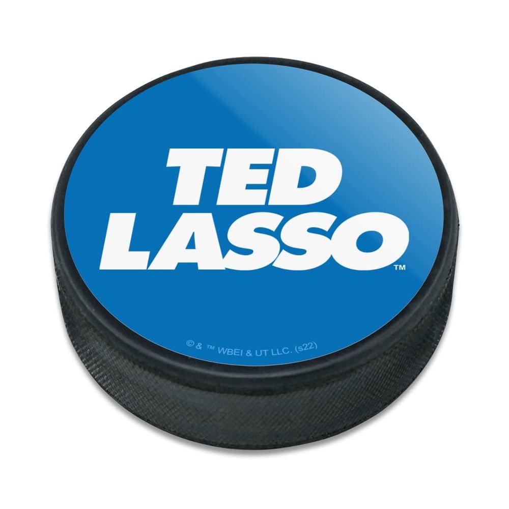 GRAPHICS & MORE Ted Lasso Logo Ice Hockey Puck