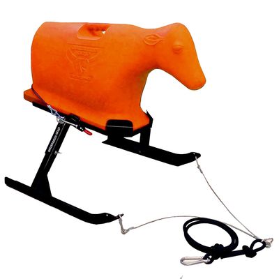 7K Something Calf Sled and Calf Bundle - Orange
