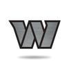 NFL Rico Industries Washington Commanders Antique Auto Emblem Antique Nickel Auto Emblem for Car/Truck/SUV view 1