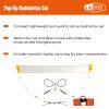 GSI Outdoors, Pop-Up Badminton Set, Perfect for Backyard, Beach, Picnic, BBQ & Camping, Multi 10 view 3