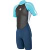 Alder Junior Impact 3/2mm Shorty Wetsuit - Cyan WS22GIS 8Y view 1