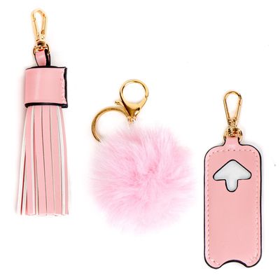 CRS Cross Rink Side Tote. Ice Skating Accessory Bag-Figure Skating, Roller, Inline Skaters, Dance, Cheer.Organizes Guards Water Bottle Phone (Style Set, Shimmer Pink)