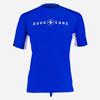 Aqua Lung Men's Short Sleeve Loose Fit Rashguard, Blue/White, X-Large view 1