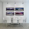 Toronto, Ontario - 42" x 15.5" Select Frame with Single Mat by Blakeway Panoramas view 4