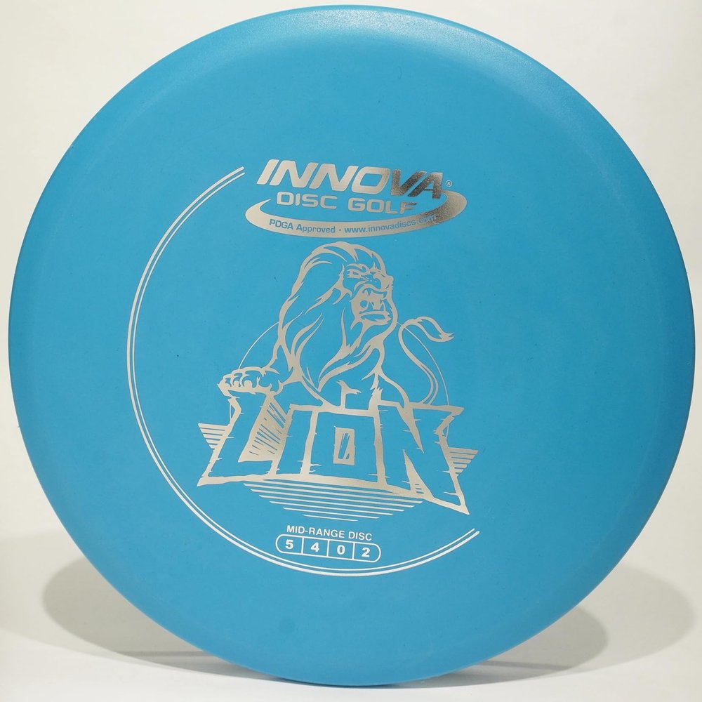 Innova DX Lion Midrange Golf Disc, Pick Weight/Color [Stamp & Exact Color May Vary] Blue 160-166 Grams